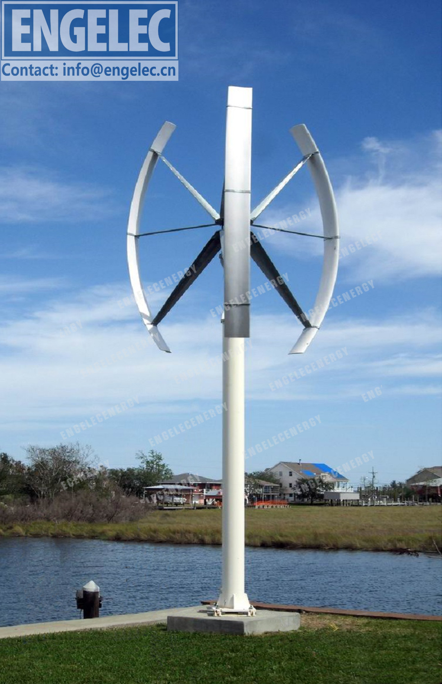 EN-10KW-H Vertical Axis Wind Turbine Generator VAWT 