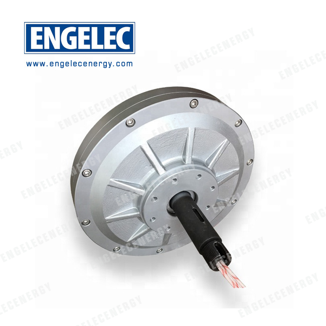 ENM-0.5K-100R Disc Coreless Generator Outer Rotor 500W 100RPM Dia. 386MM Permanent Magnet Generator